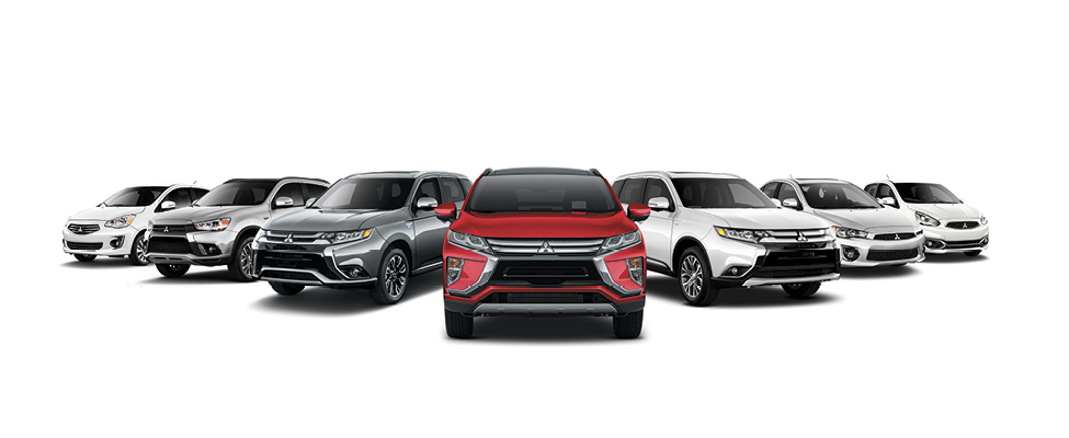 The Mitsubishi range of vehicles