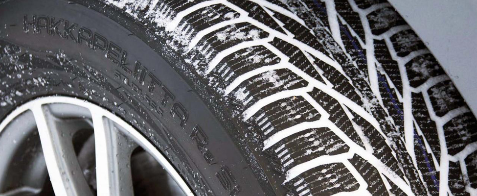 Audi tires are well suited to winter driving. 