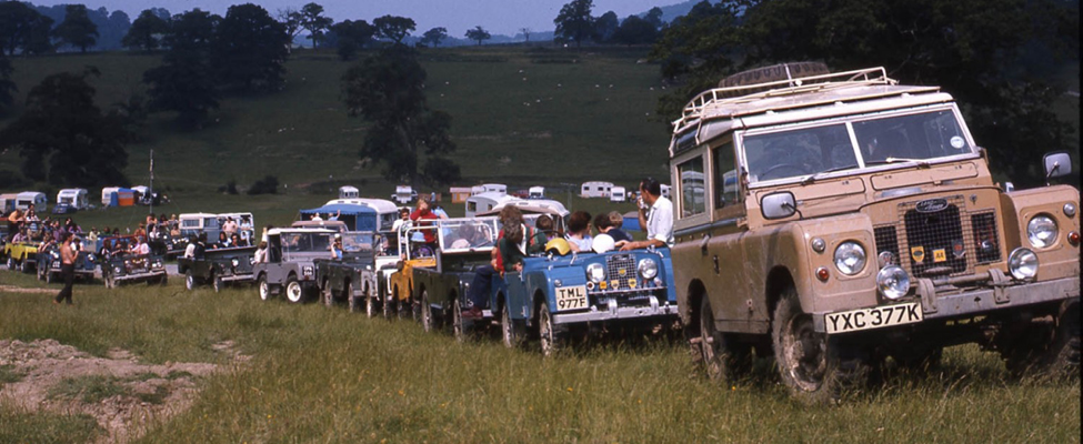 Land Rover Owners' Club event at Eastnor Castle, 1972