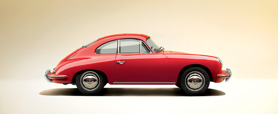 Porsche's 1st production automobile - the Porsche 356