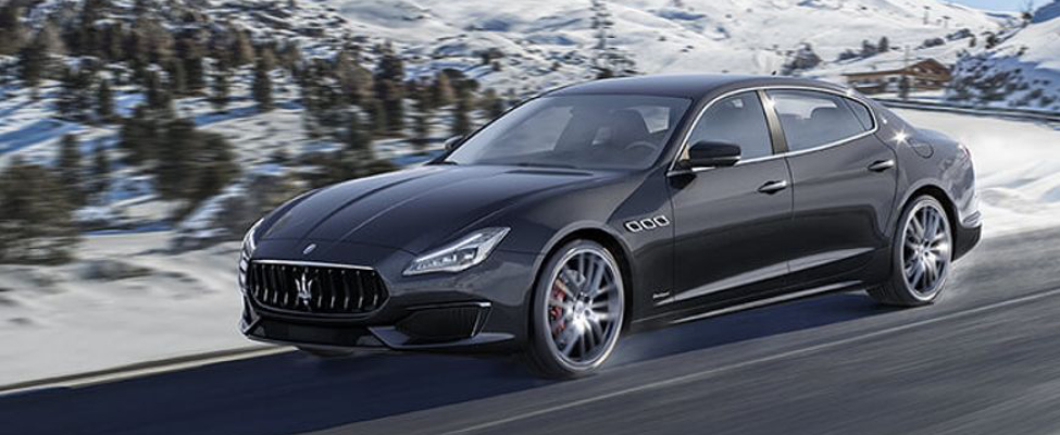 The Maserati Quattroporte's name literally translates to "four doors" in Italian. 