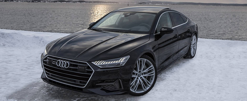 The refreshed Audi A7.