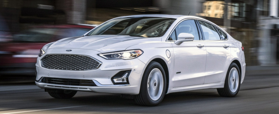 Ford's electric vehicle, the Fusion.