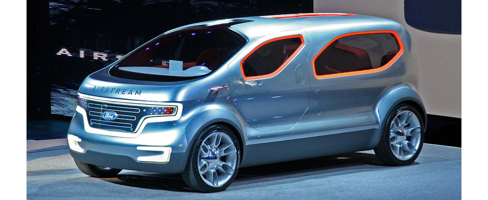 Ford concept car: the Ford Airstream.