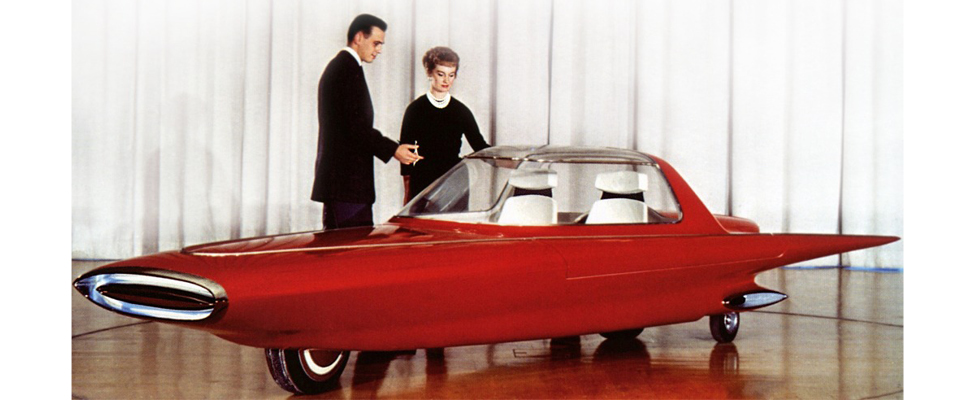 Ford concept car: the Ford Gyron. 
