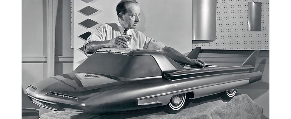Ford concept car: the Ford Nucleon. 