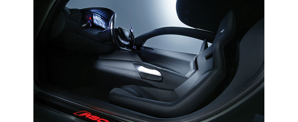 Audi RSQ interior.