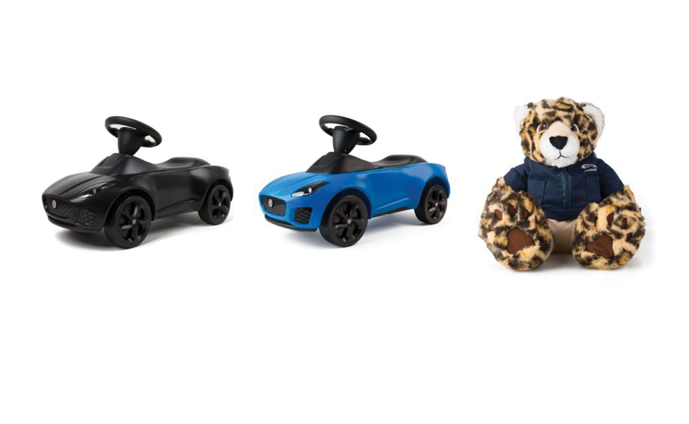 Jaguar branded children's accessories.
